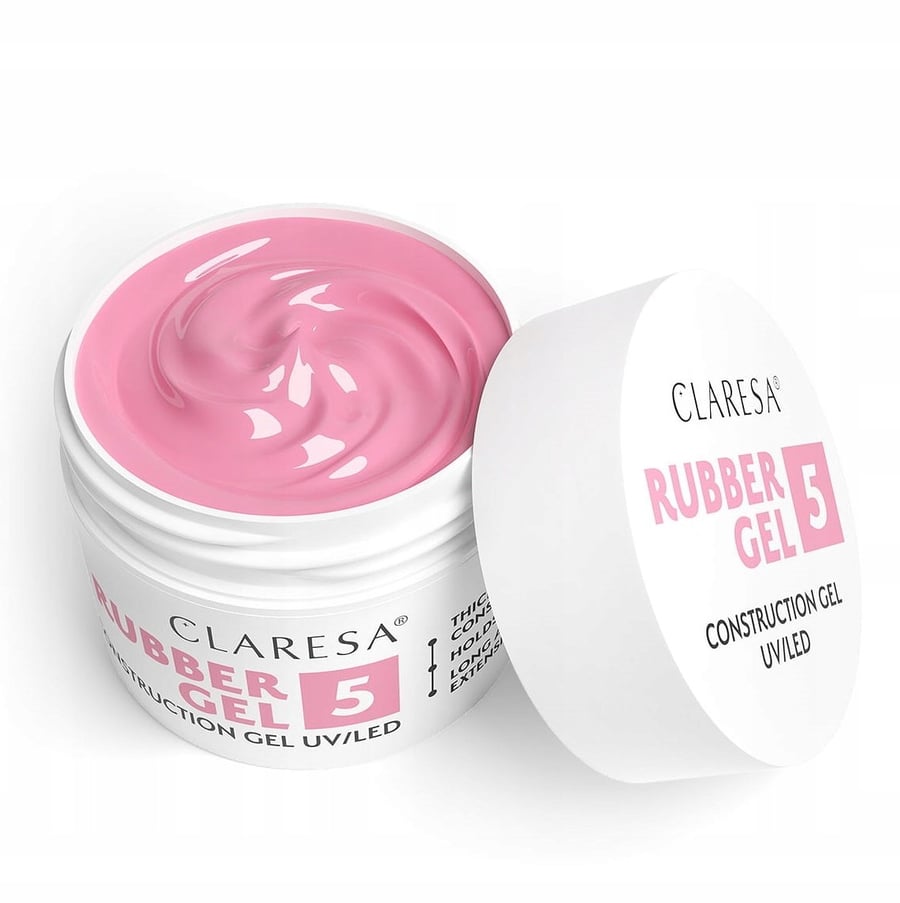 

Claresa Rubber Gel Builder Gel с тиксотропией - 5 - 12 г Puderek