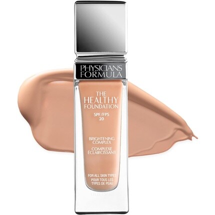 

Physicians Formula The Healthy Foundation SPF 20 от легкого до среднего покрытия с осветляющим комплексом и смесью антиоксидантов LN3