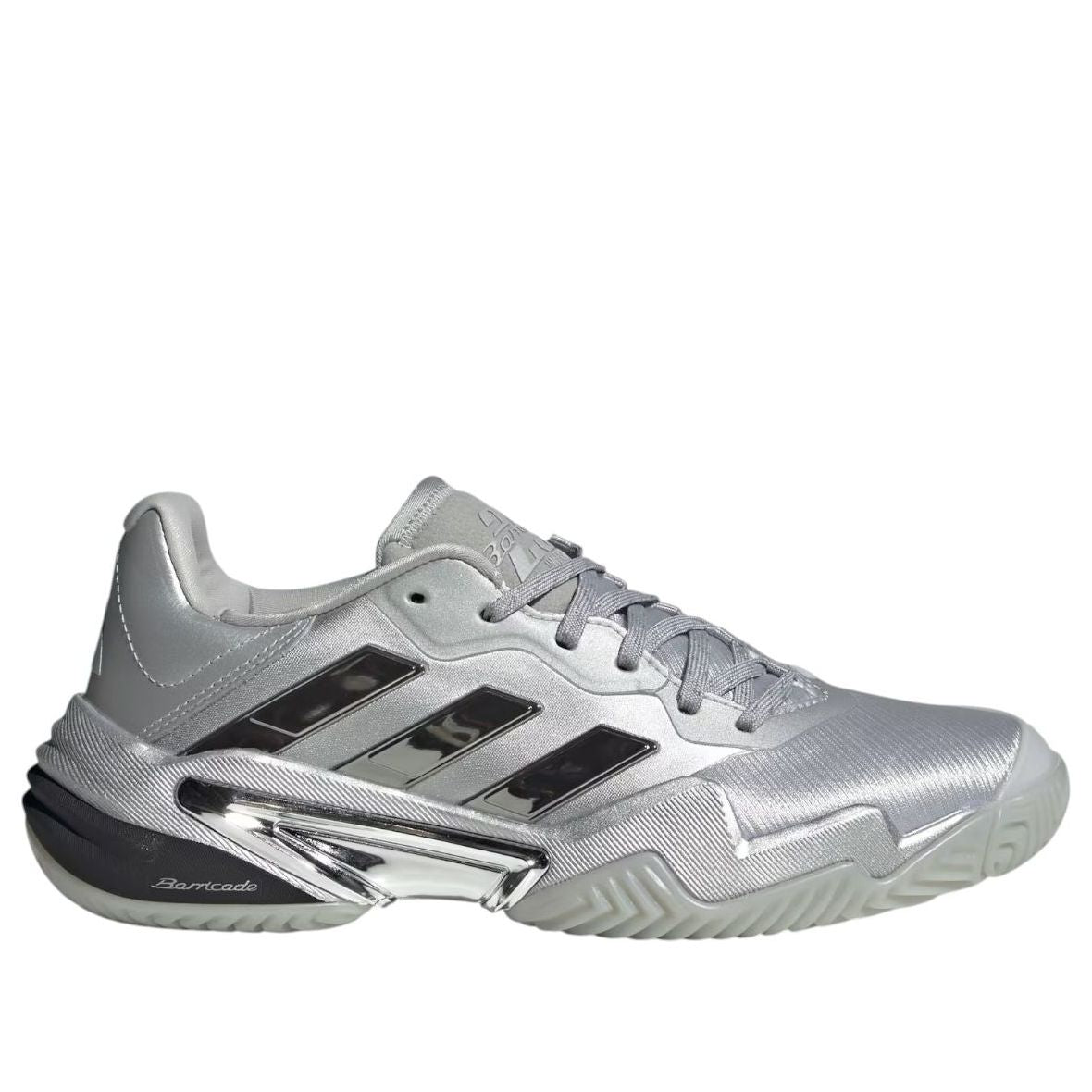 Кроссовки (WMNS) adidas Barricade 13 Tennis 'Silver Metallic Dash Grey' — фото 2