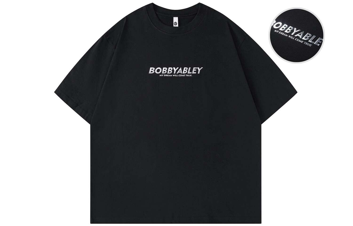 

Футболка унисекс BOBBY ABLEY, Черный