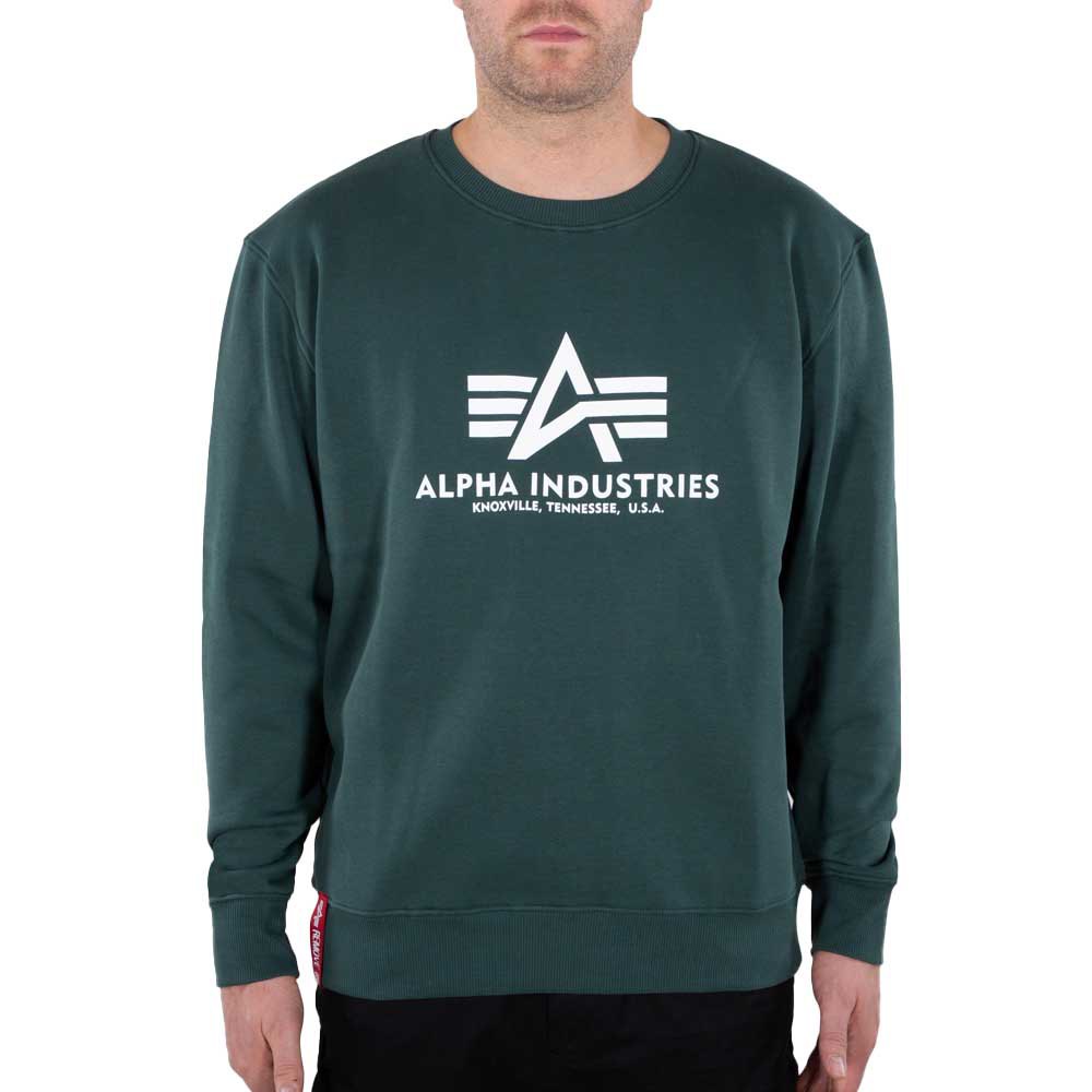 

Толстовка Alpha Industries Basic, зеленый