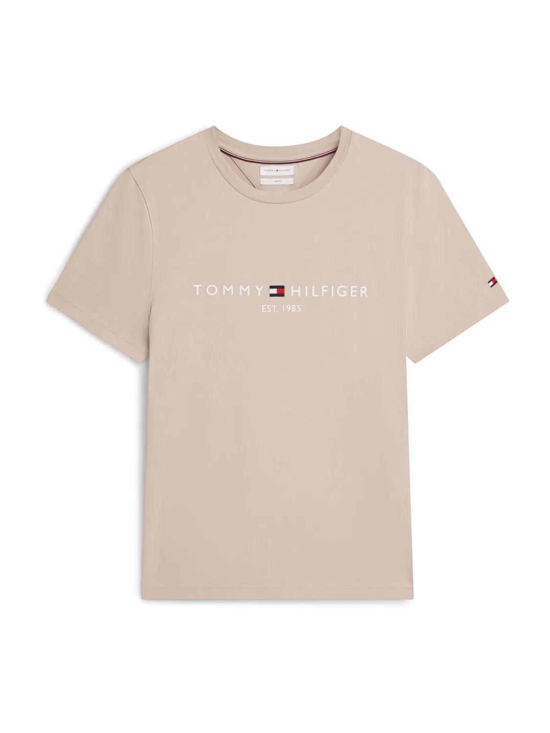 Футболка прямого кроя Tommy Hilfiger, Beige