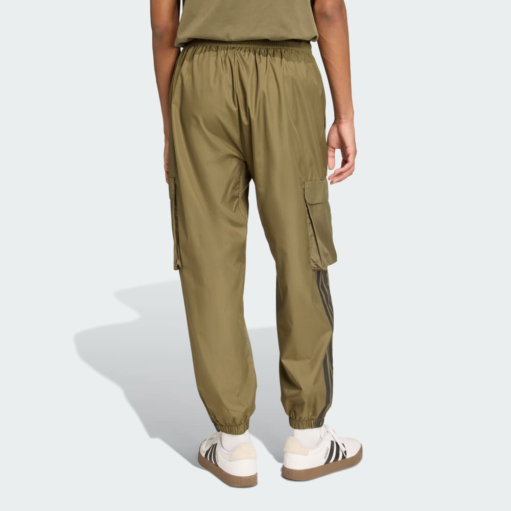 Спортивные брюки Adidas City Tech Utility Woven Pants, цвет Olive Strata — фото 2