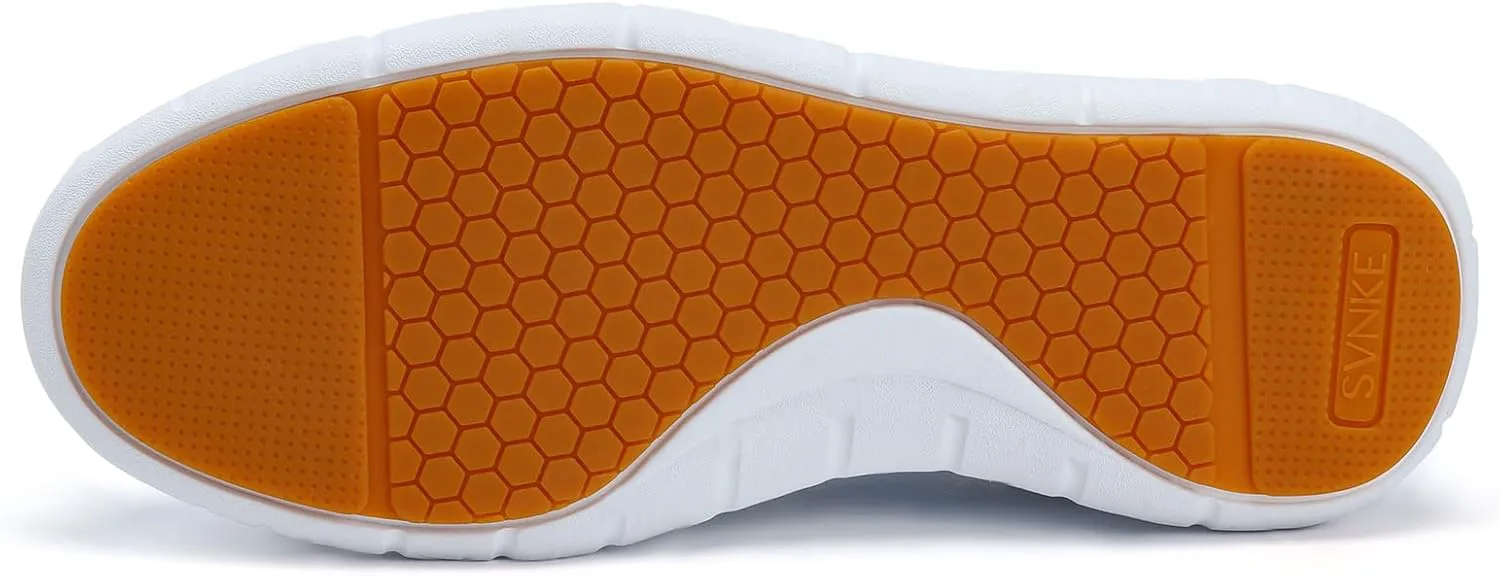 

Мужские сетчатые туфли на шнуровке, повседневные деловые оксфорды, легкие дышащие кроссовки для ходьбы, удобная обувь с толстой подошвой, теннисная обувь SVNKE, синий