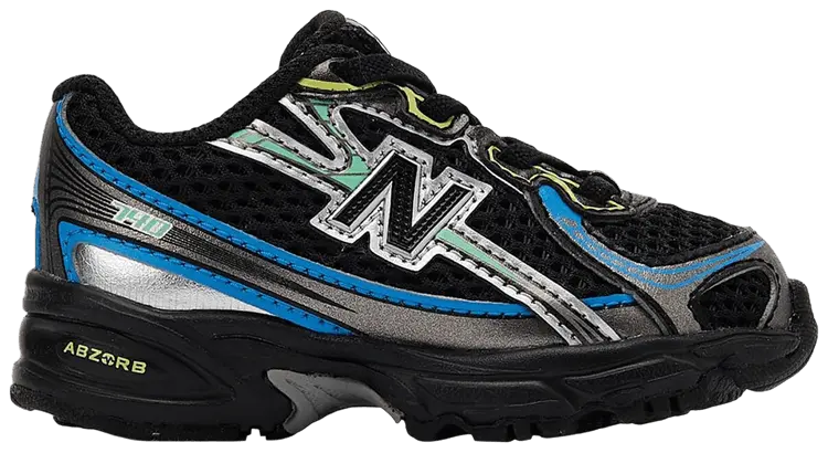 

Кроссовки DTLR x New Balance 740v2 Little Kid, черный