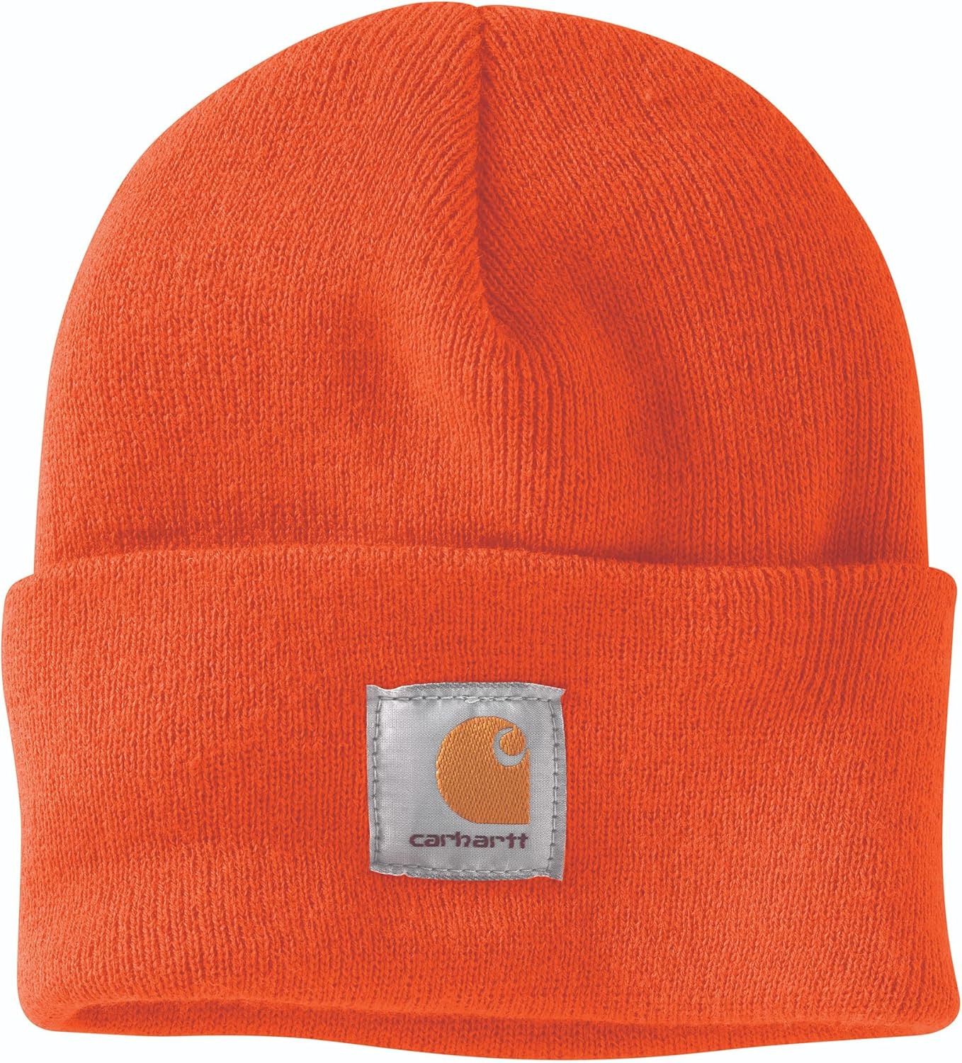 

Carhartt мужская вязаная шапка с манжетом, Brite Orange