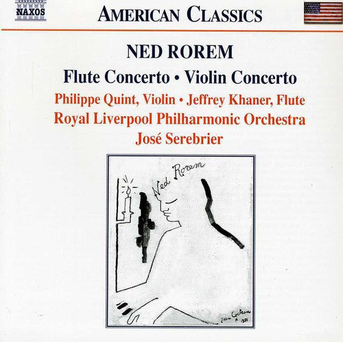 

CD диск Rorem / Quint / Khaner / Rlp / Serebrier: Flute Concerto / Violin Concerto