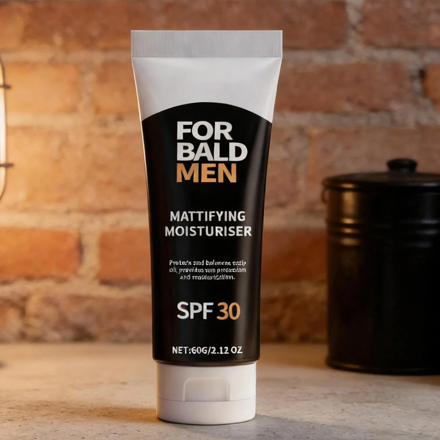 Матирующий увлажняющий гель для лысой кожи головы с SPF 30 Generisch — фото 3