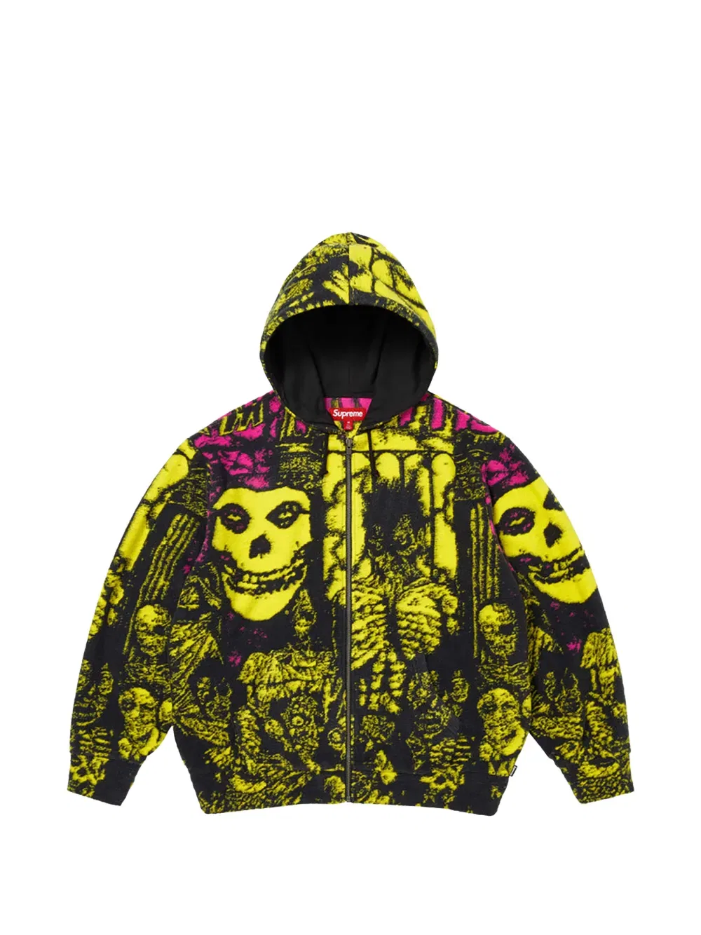 Толстовка на молнии "The Misfits" Supreme, черный
