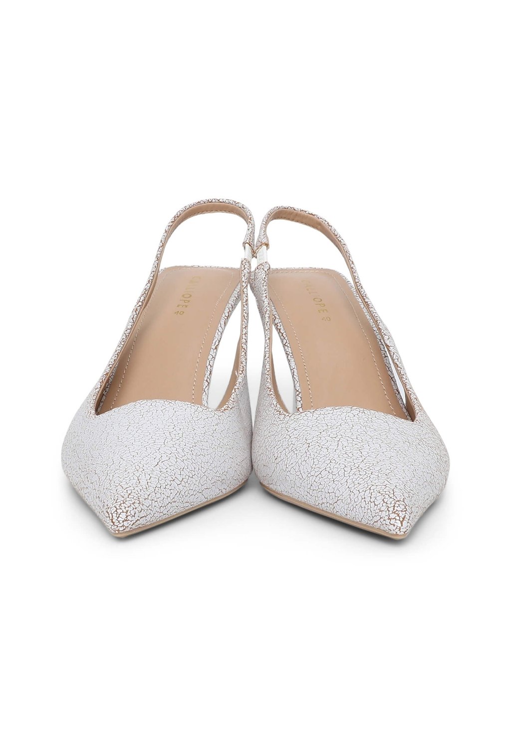 Классические туфли на каблуке High heels Calliope, белый — фото 3