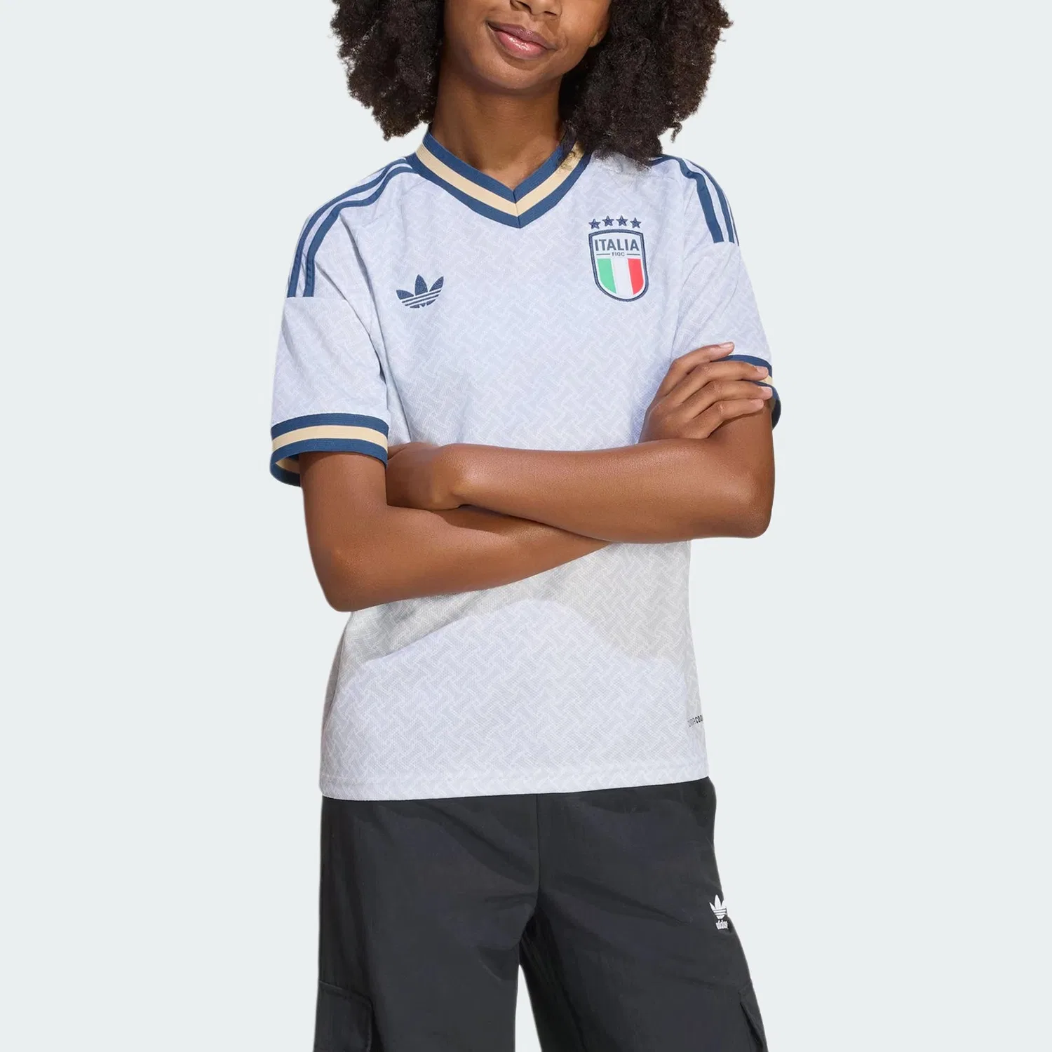 Спортивный топ для детей Adidas Originals Aviation Blue — фото 4