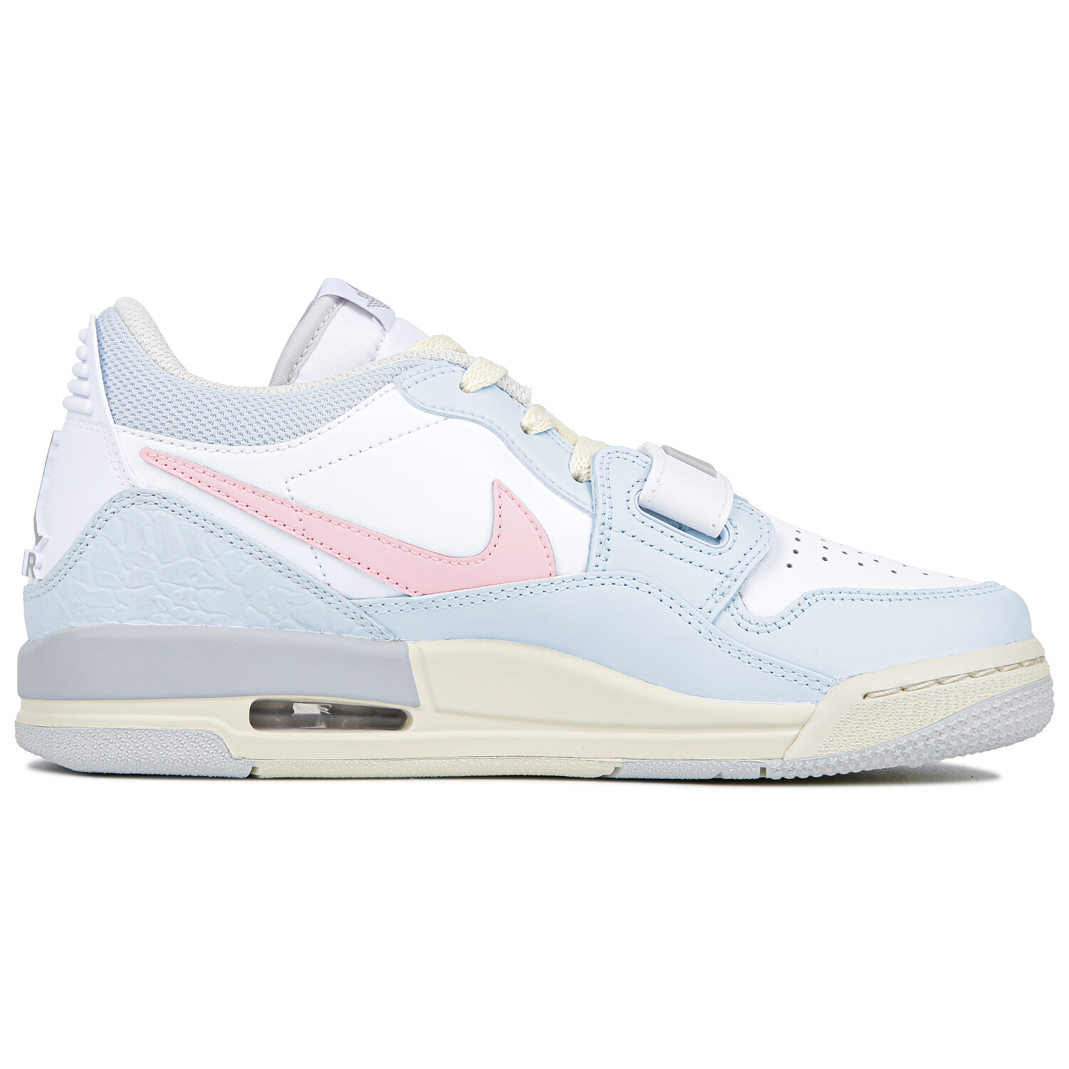 Кроссовки Jordan Legacy 312 Vintage Basketball Shoes Women's Low-top White/blue/gray/pink, белый — фото 2