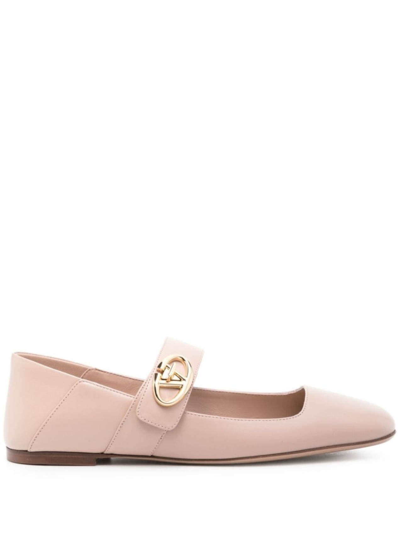 Valentino Garavani балетки VLogo Signature, розовый