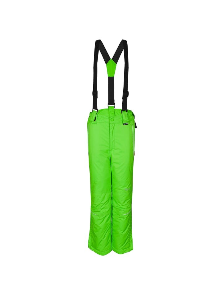 

Лыжные брюки Trollkids slim fit Holmenkollen, цвет bright green