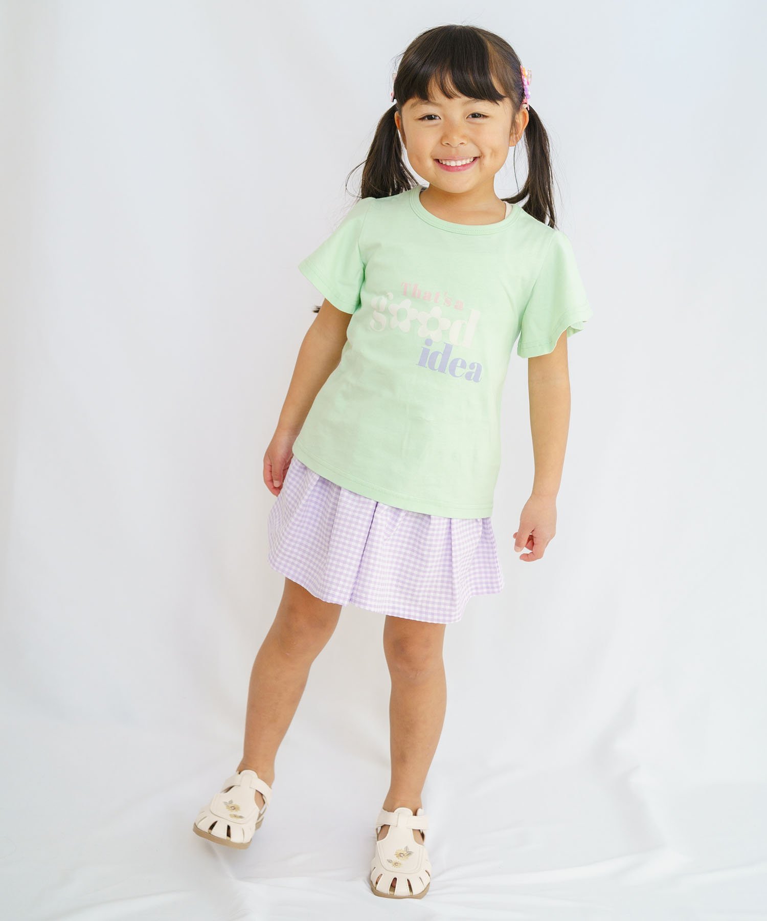 Футболка SKAPE/Sleeve Flare Petit Puri, Green — фото 2