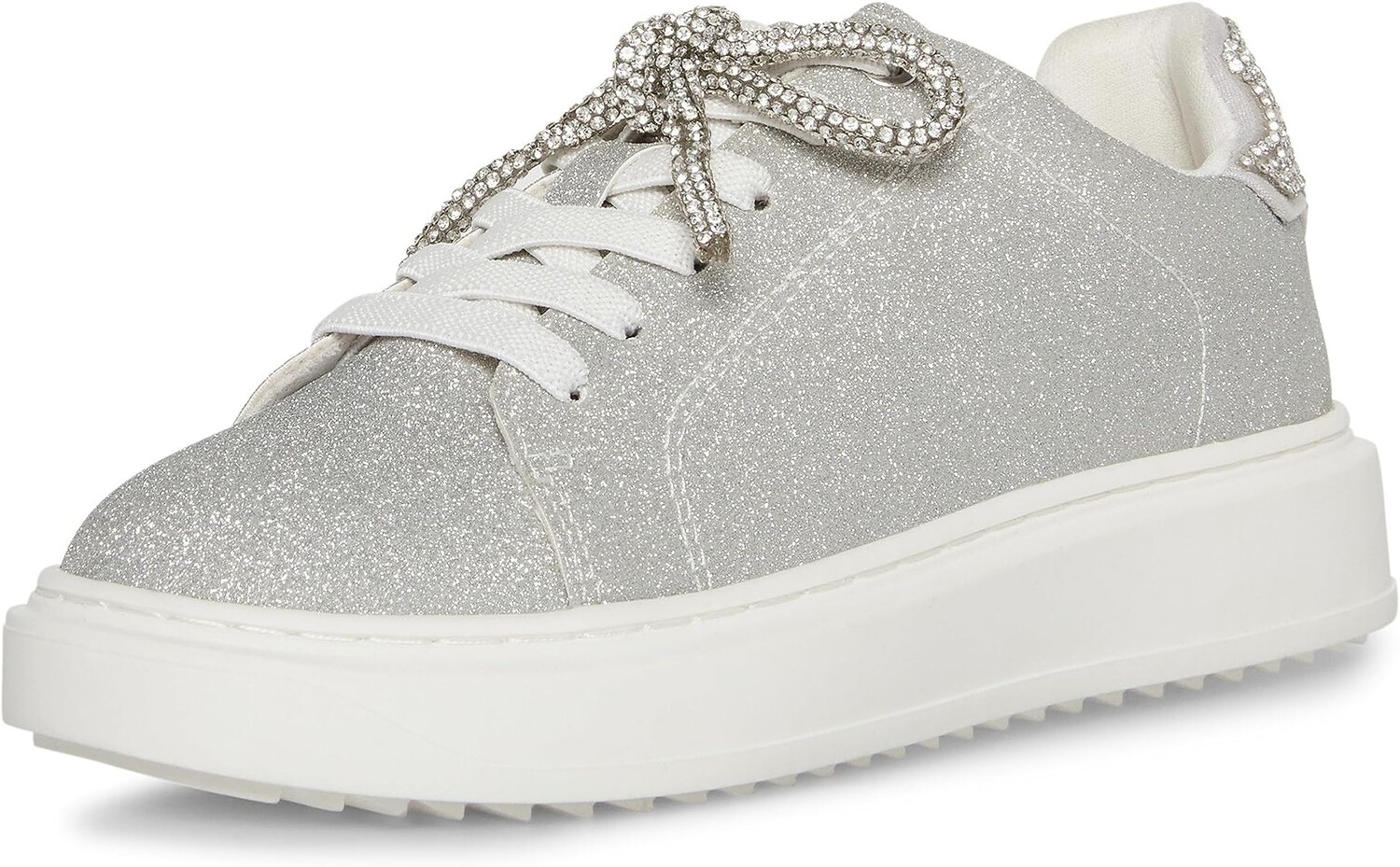 

Кроссовки Sparkz Steve Madden, цвет Silver Glitter