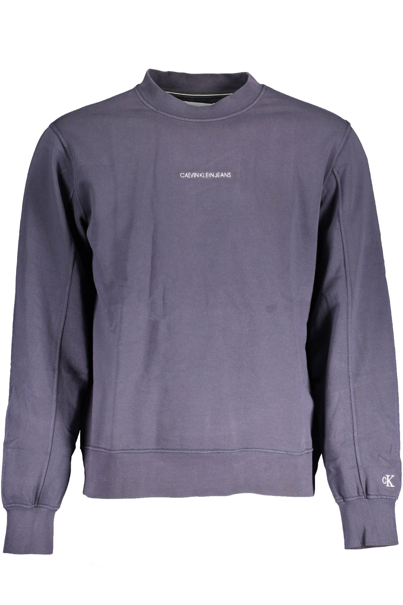 

Синий хлопковый мужской свитер Calvin Klein