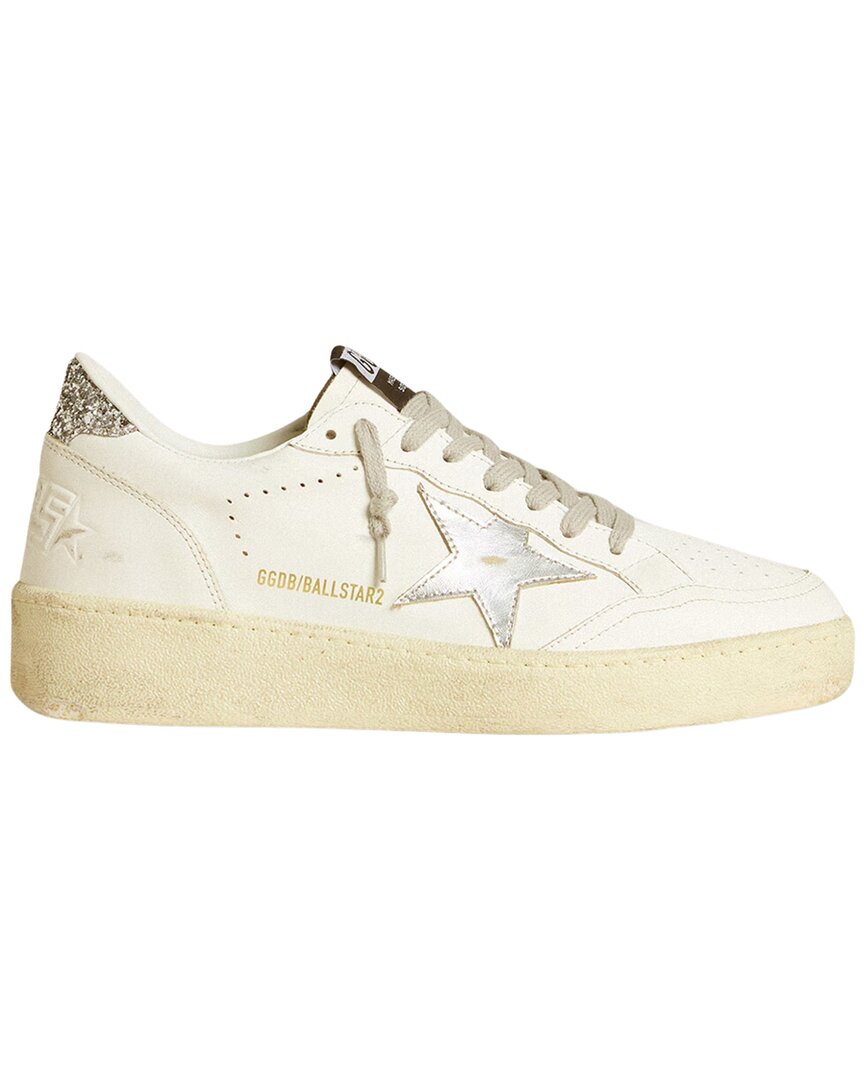 Золотой гусь Боллстар 2 Кожаные кроссовки Golden Goose