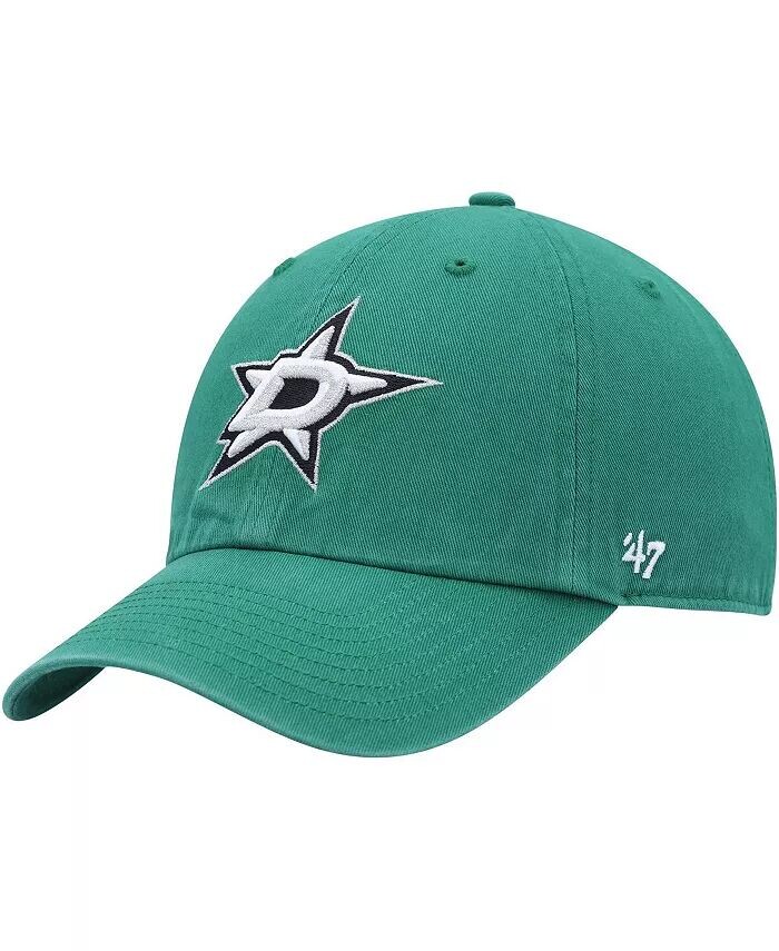 

Мужская регулируемая кепка Kelly Green Dallas Stars Clean Up '47 Brand