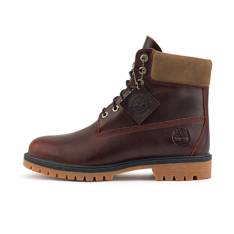 

Timberland Износостойкие, нескользящие, мужские уличные ботинки бордового цвета