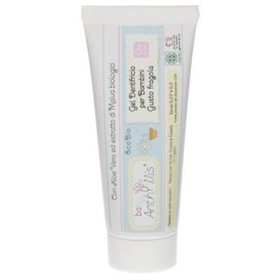 

Органическая зубная паста для детей без фтора, 75 мл, Клубника Anthyllis, Baby, Baby Anthyllis