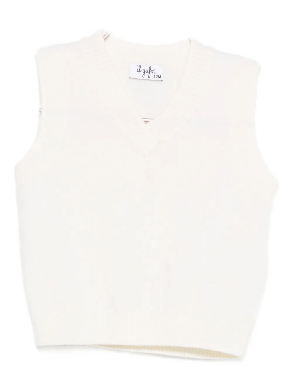 

Жилет с V-образным вырезом Il Gufo, белый
