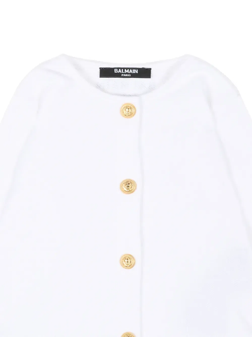 Куртка на пуговицах Balmain Kids, белый — фото 3