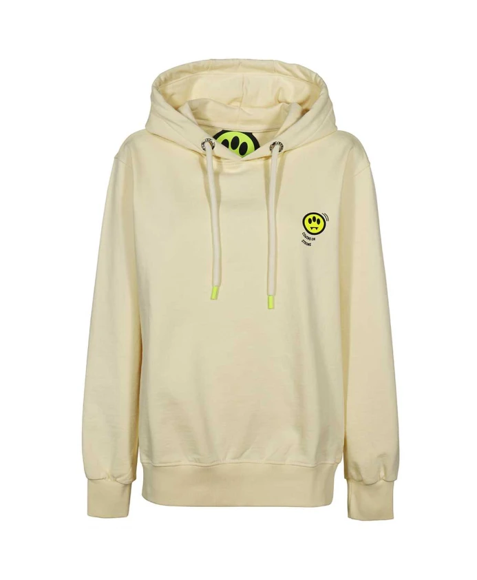 

Хлопковая толстовка с логотипом Barrow, бежевый