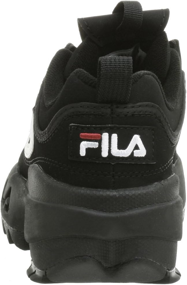 Кроссовки Fila Youth Disruptor II, белый/черный/красный — фото 3