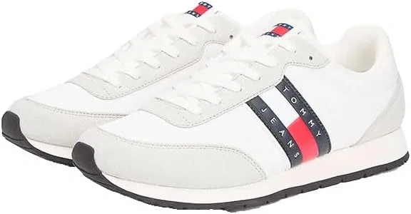 Мужские низкие кроссовки Tommy Jeans TJM Classic Runner Em0em01709, White Ecru