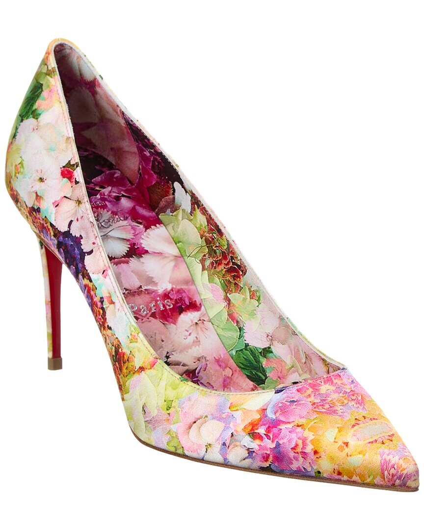 

Christian Louboutin Kate 85 Атласные Туфли, мультиколор