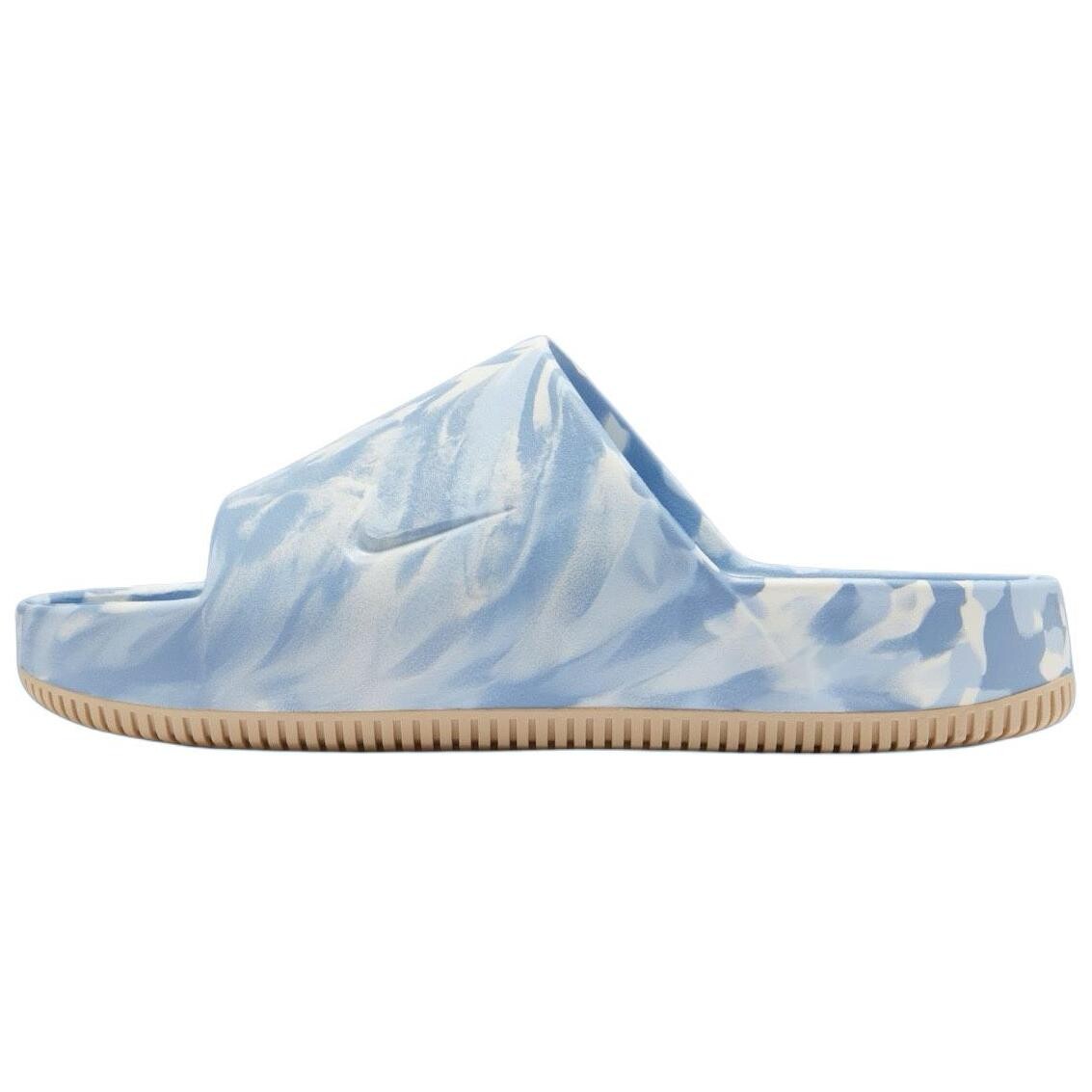 Шлепанцы Calm Slide унисекс синего цвета Nike