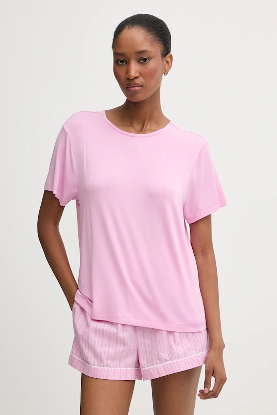 

Пижамная футболка Calvin Klein Underwear, розовый