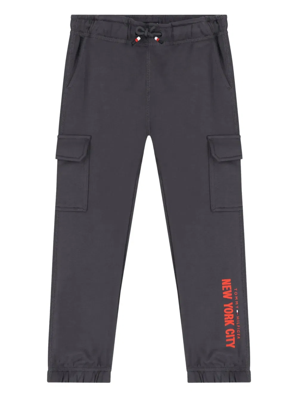 Брюки-карго с логотипом Tommy Hilfiger Junior, серый