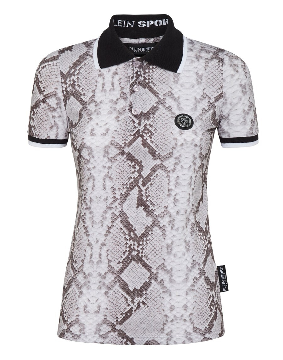 

Рубашка поло Plein Sport Shirt Python, серый