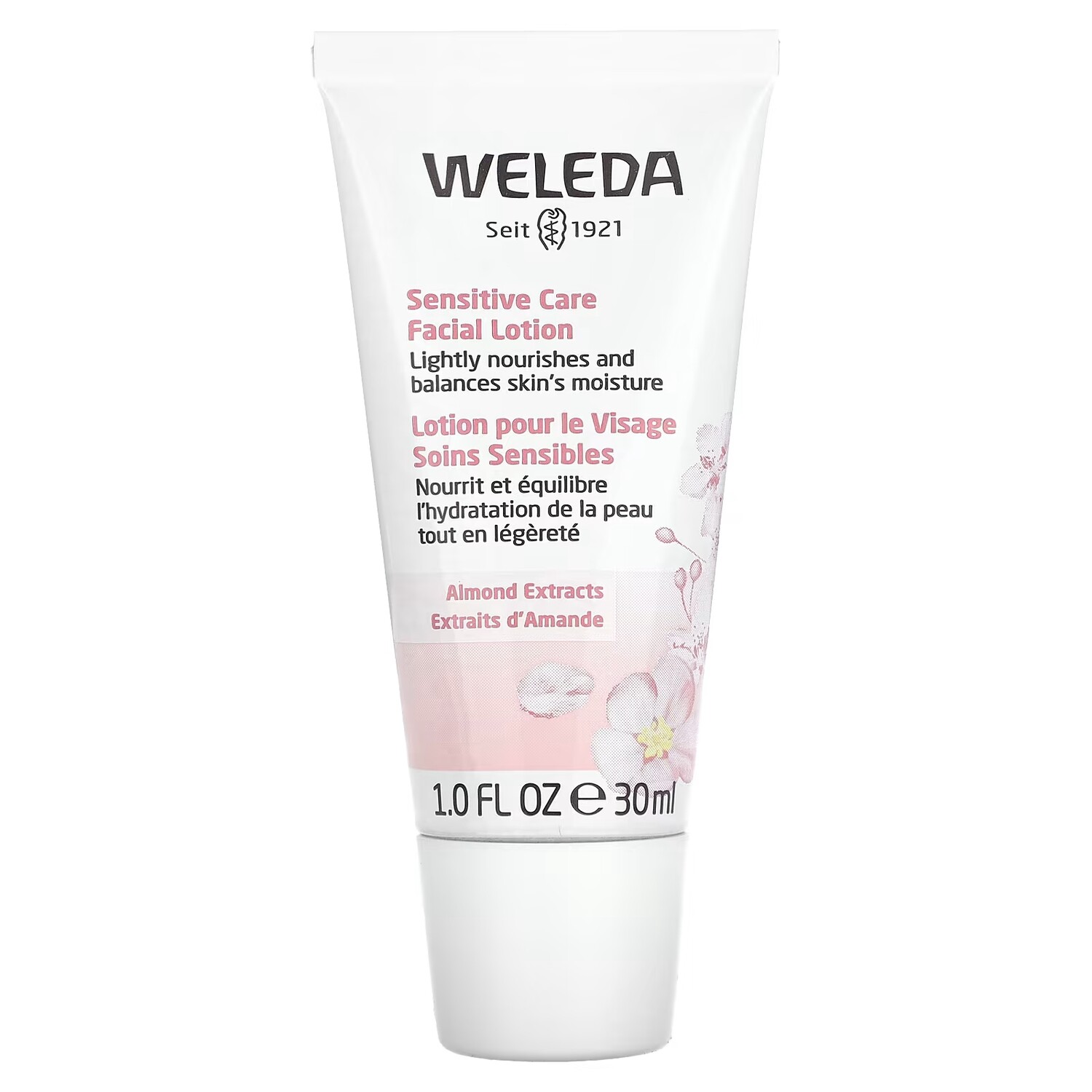 

Лосьон для лица Weleda Sensitive Care экстракты миндаля, 30 мл.