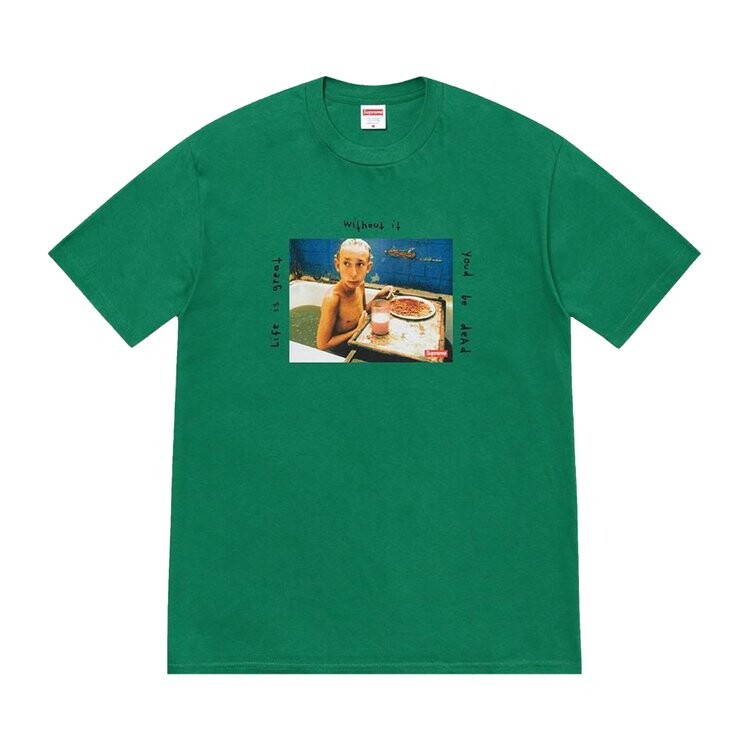 

Футболка Supreme Gummo Bathtub Tee, зеленый