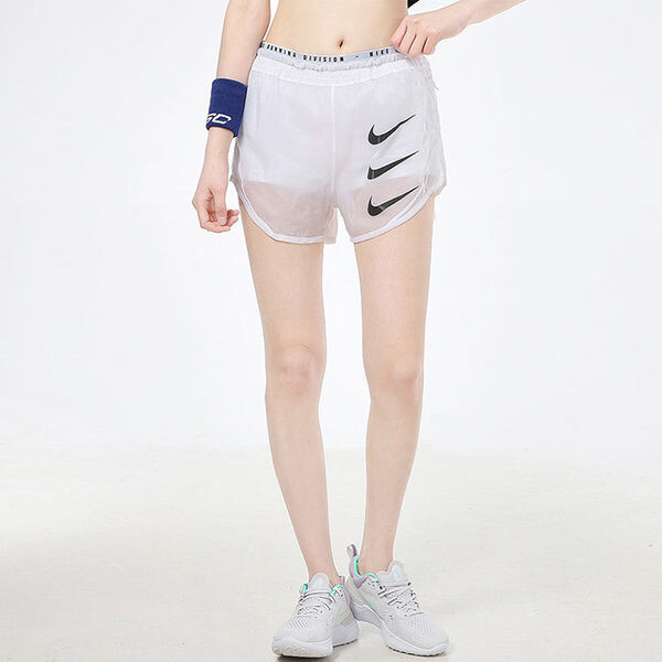 Шорты как nk run dvn tmpo luxe 2in1 спортивные шорты Nike, белый — фото 3