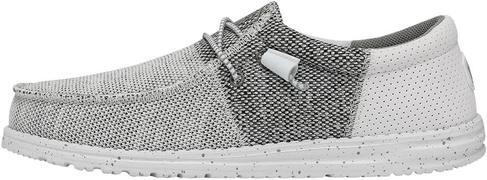 

Мужские кроссовки Hey Dude Wally-Tri Varsity Sport Mesh, Мужская обувь, Мужские слипоны, Удобные и легкие Heydude, Stone White