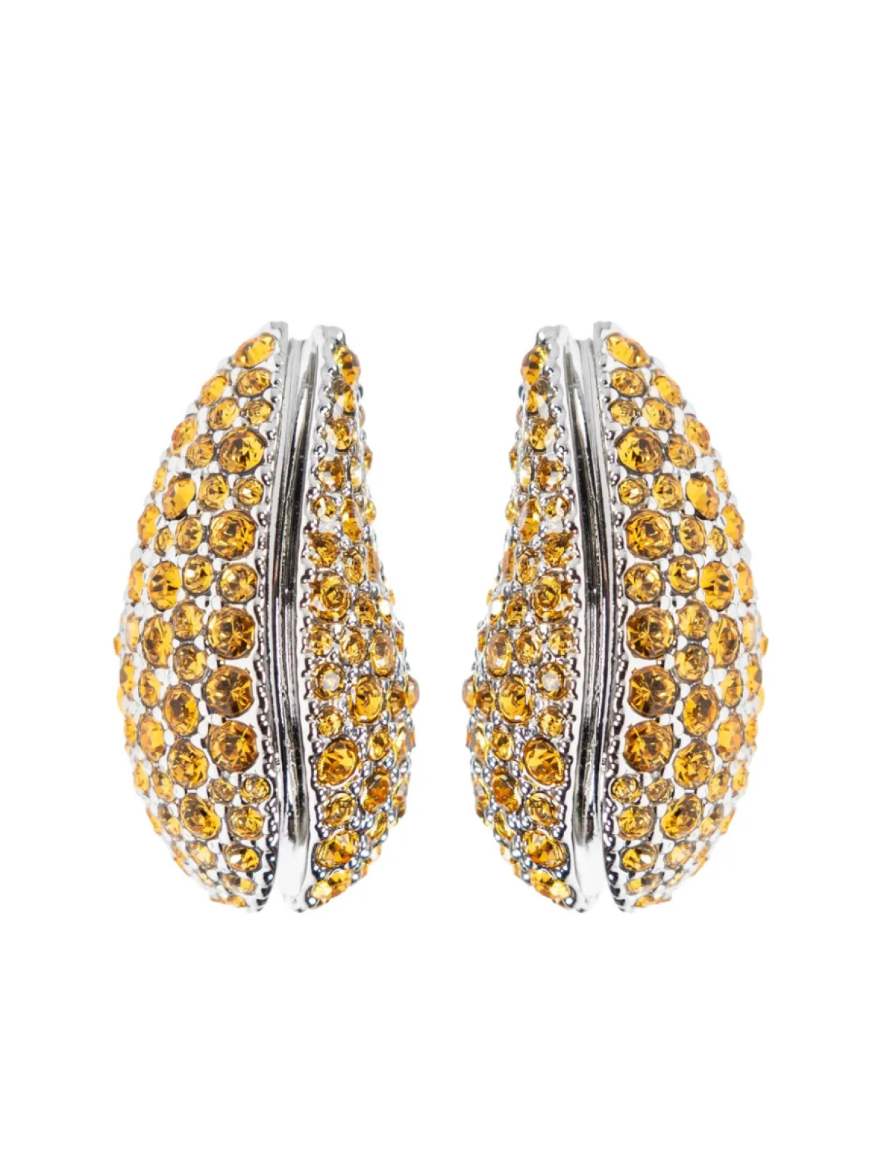 

Текстурированные серьги-слезинки Tory Burch, серебряный