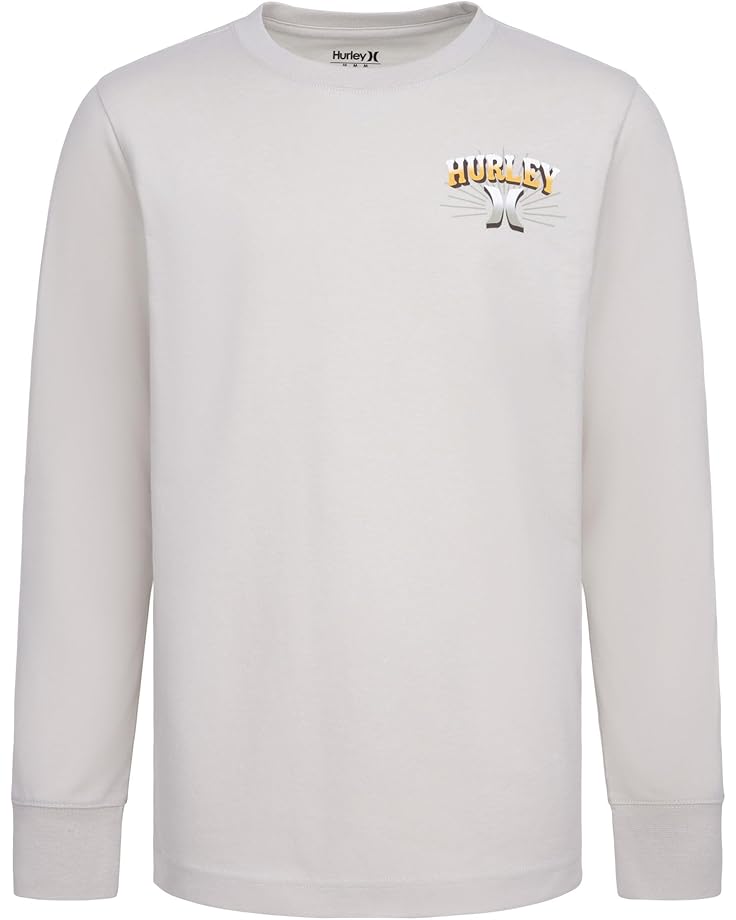 

Лонгслив Hurley Kids Peaks Long Sleeve Tee, цвет Rattan