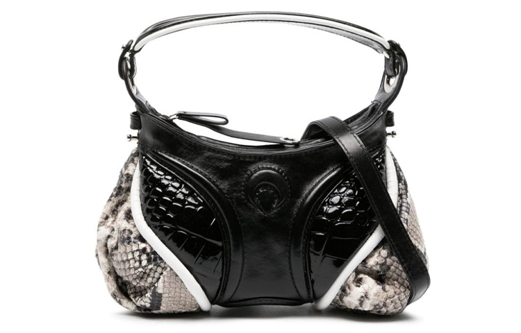 

Мини футболка Futura с панелями и тиснением Сумка-тоут Marine Serre