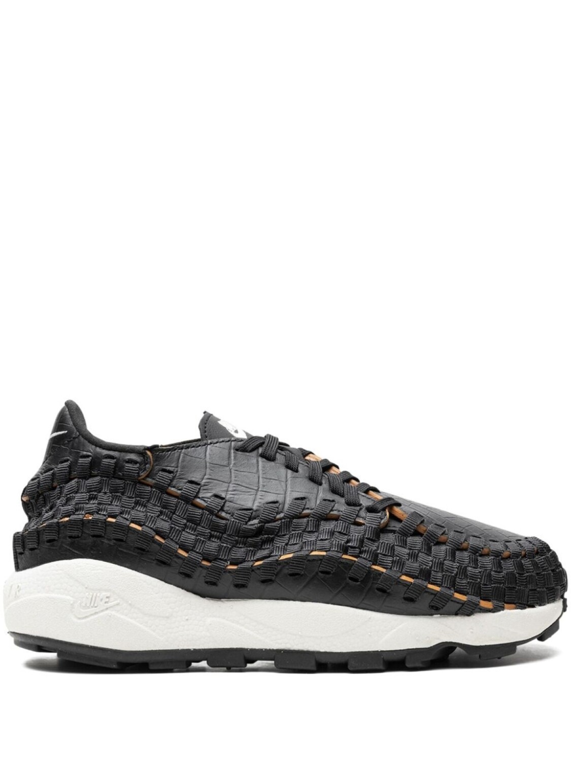 

Кроссовки Air Footscape Woven Premium Black Croc Nike, черный