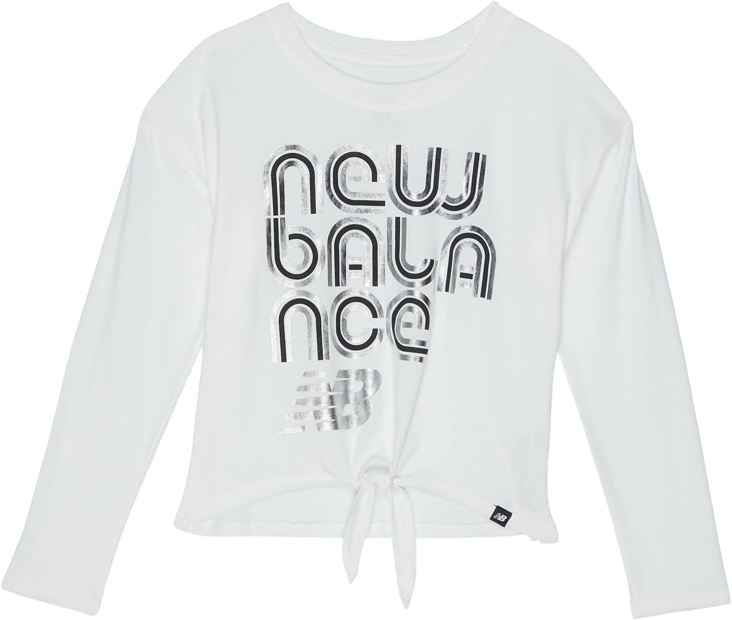 

Топ New Balance Performance Long Sleeve Top, белый