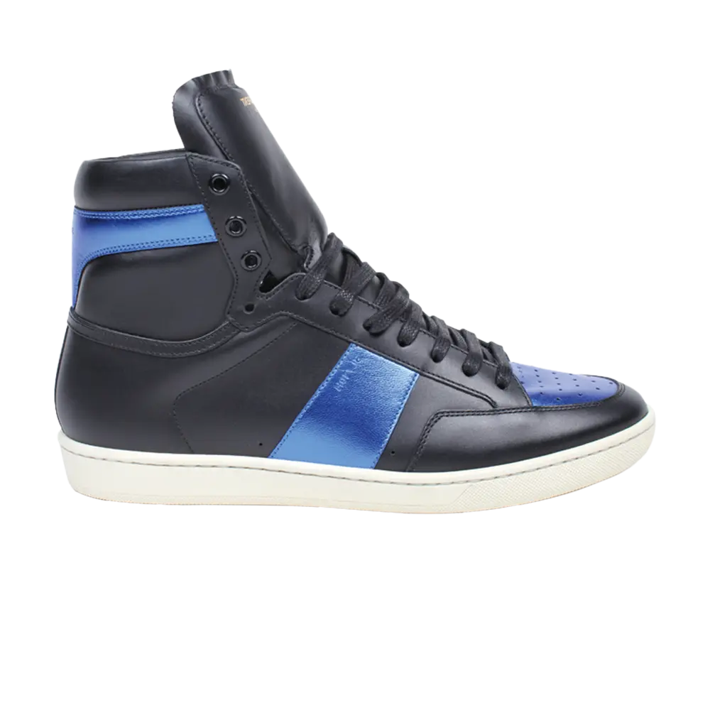 Высокие кроссовки Saint Laurent SL-10 High Top, черный