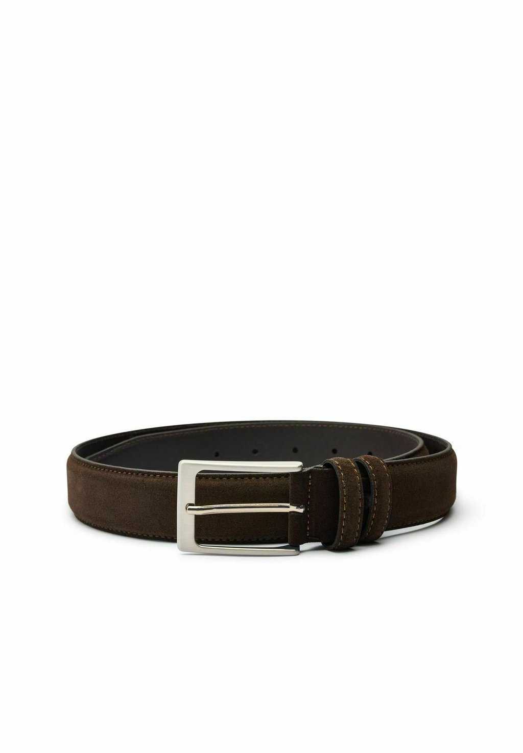 

Пояс SUEDE John Henric, темно-коричневый
