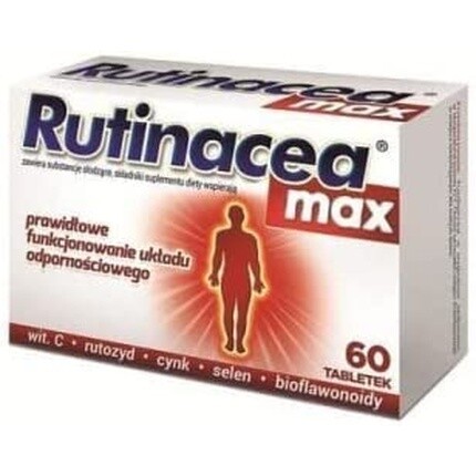 

Афлофарм Рутинацеа Макс 60 таблеток, Rutinacea Max D3