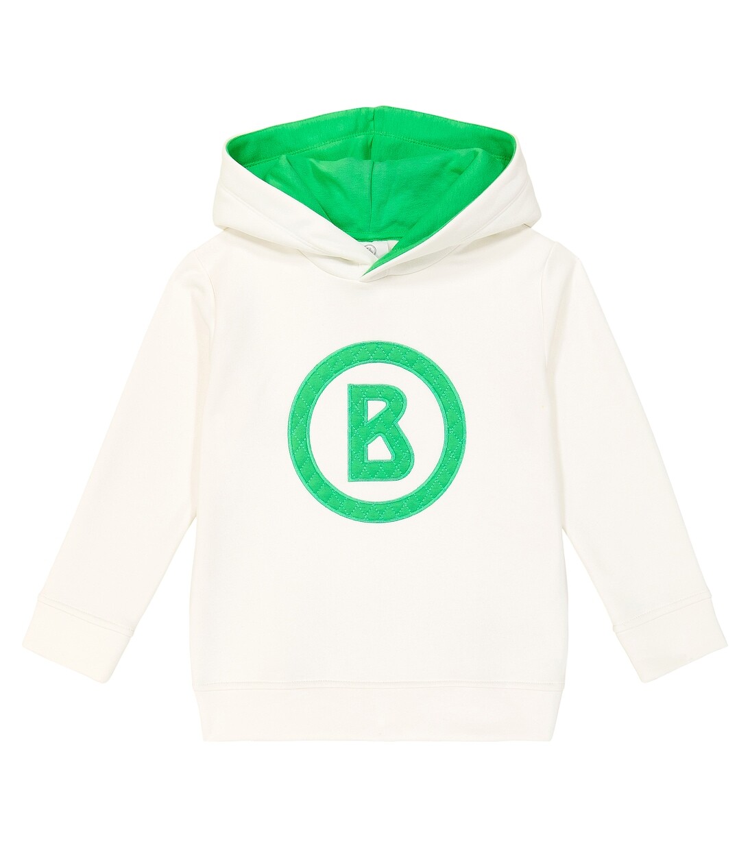 

Худи из хлопкового джерси с логотипом Bogner Kids, белый