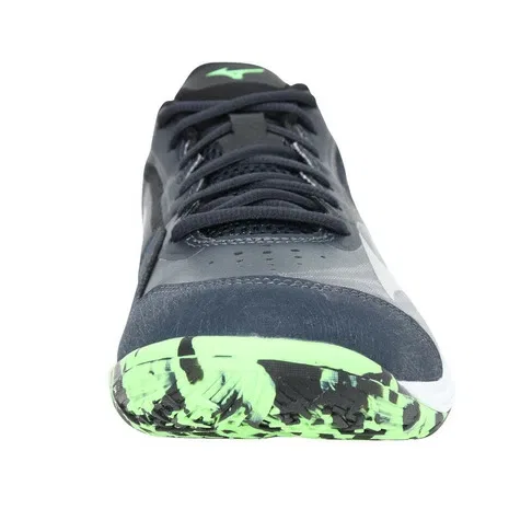 Унисекс кроссовки для бадминтона «Wave Claw 4 Wide» от Mizuno, Black X Green — фото 4
