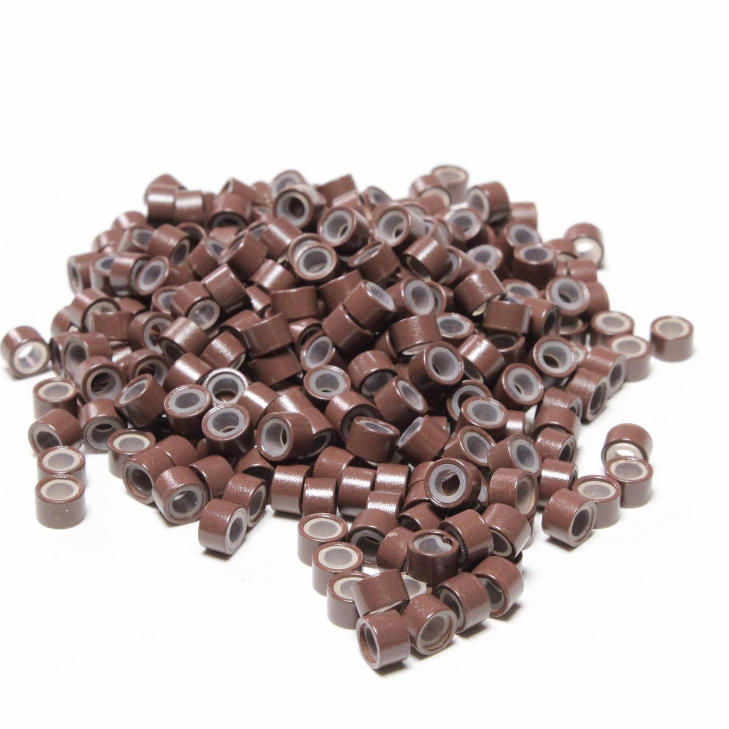 Накладные волосы microringe mit silikon für 1g extension loops Hair2Heart, количество 100 шт. — фото 2